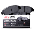 Dynamic Friction Company 3000 Ceramic Brake Pads 1310-0839-00-Front Set For 2000-2002 Audi S4, 2000-2004 Audi A6 Quattro, 2001-2005 Audi Allroad Quattro, 2002-2003 Audi S6, 2002-2004 Volkswagen Passat