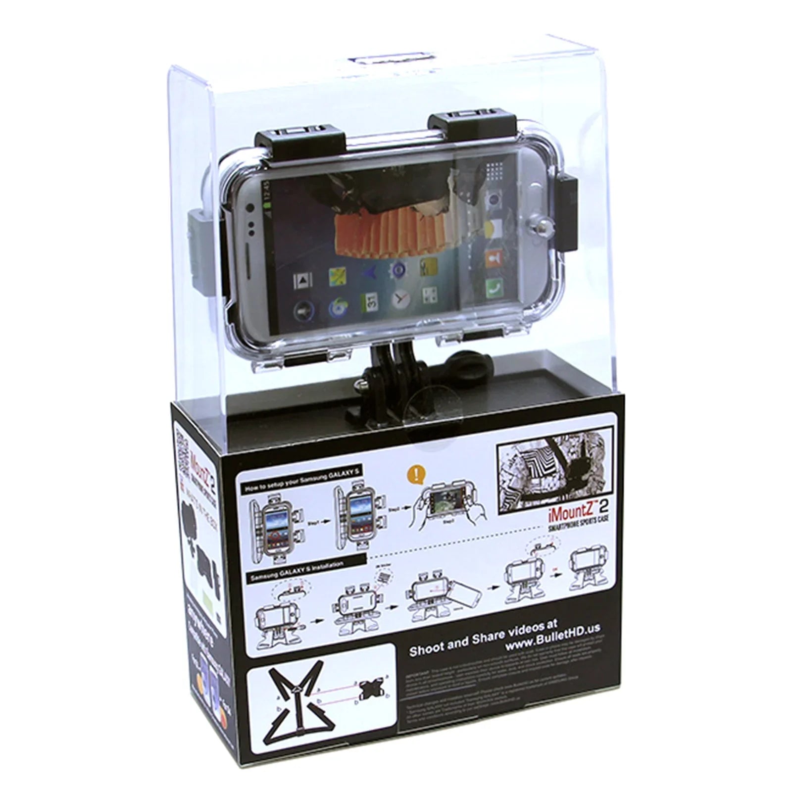 IMOUNTZ SPORT Case For SAMSUNG GALAXY S4 Shock Proof Water Resistance 3 Meters