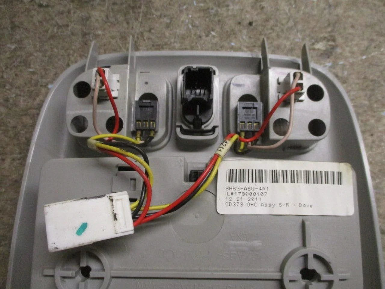 Pre-Owned 10 11 12 Lincoln MKZ Overhead Roof Console w/Sunroof OEM LKQ (Good)