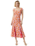 Jessica Simpson Women's Flare Cap Sleeve Dress