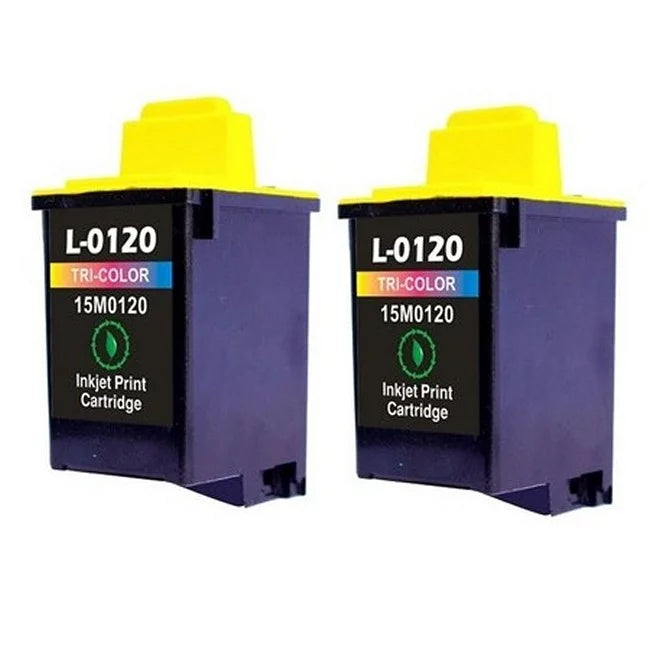 PrinterDash Replacement for Lexmark P706/P3120/P3150/X63/X73/X83/X125/X4250/X4270/Z41/Z45/Z54/Z705/Z710/Z715 Color Inkjet (2/PK-275 Page Yield) (NO. 20) (15M2619E_2PK)