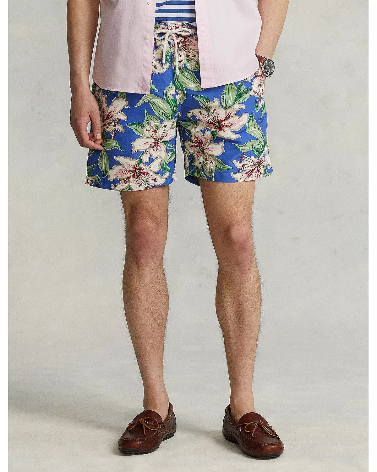Polo Ralph Lauren Men's Traveler Floral Classic Swim Trunk Assorted Size Small