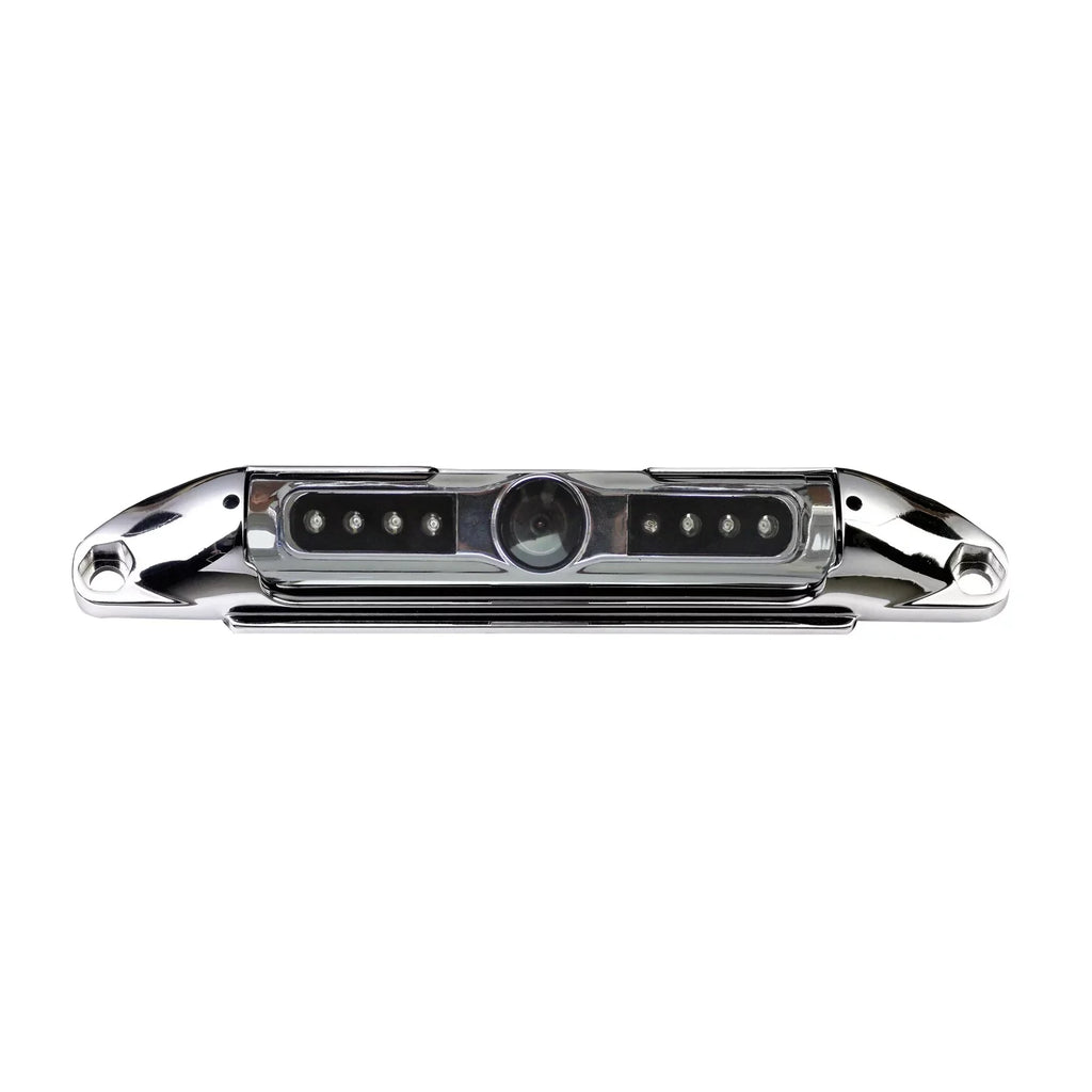 Boyo Vision Vtl400cir Bar-type 140deg License Plate Camera With Ir Night Vision (chrome)