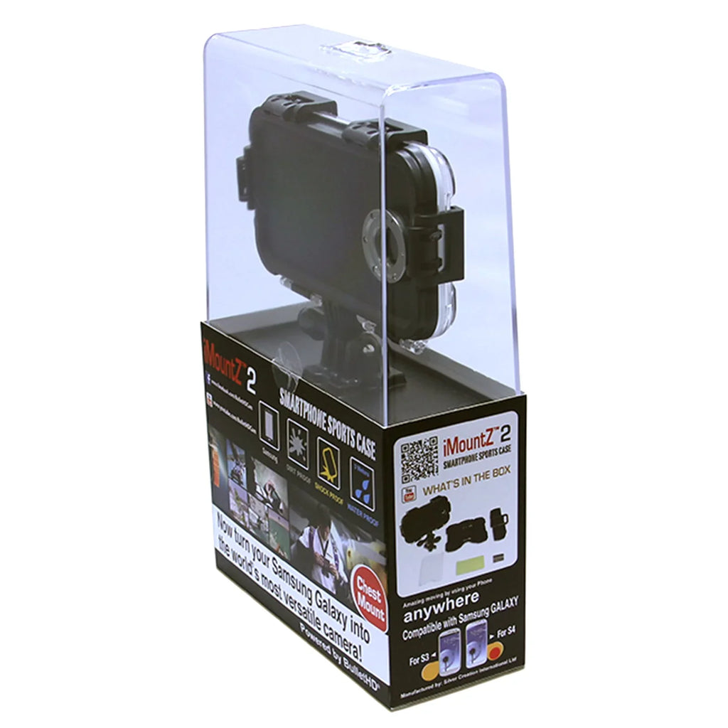 IMOUNTZ SPORT Case For SAMSUNG GALAXY S4 Shock Proof Water Resistance 3 Meters