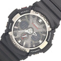 Pre-Owned Casio Men's Watch G-Shock GA-200 Black Dial Resin Stainless Steel Quartz Digital Analog Rubber GSHOCK G-SHOCK CASIO (Like New)