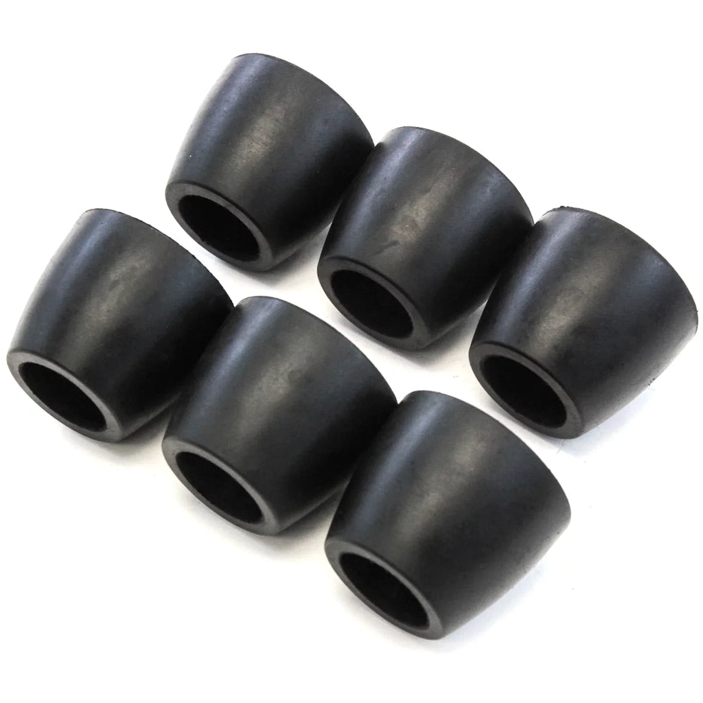 Red Hound Auto 6 Rubber Bumper for Trailer Compatible with Ramp Door Truck 2 Inches Thick Cone Replacement Cargo Stop