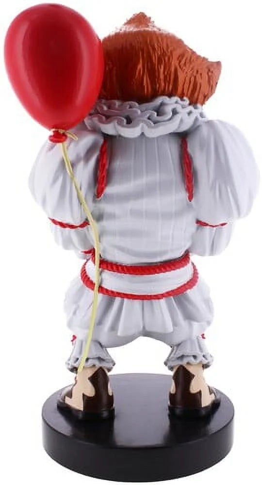 Exquisite Gaming: Warner Bros: Pennywise - Original Mobile Phone & Gaming Controller Holder, Device Stand, Cable Guys, IT Licensed Figure