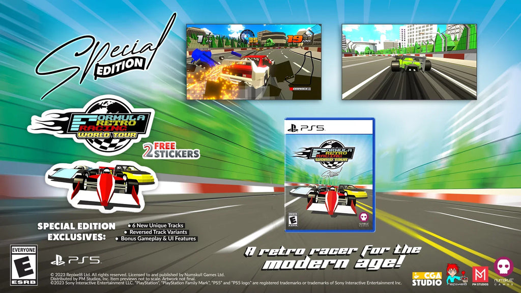 Formula Retro Racing: World Tour - Special Edition, PlayStation 5