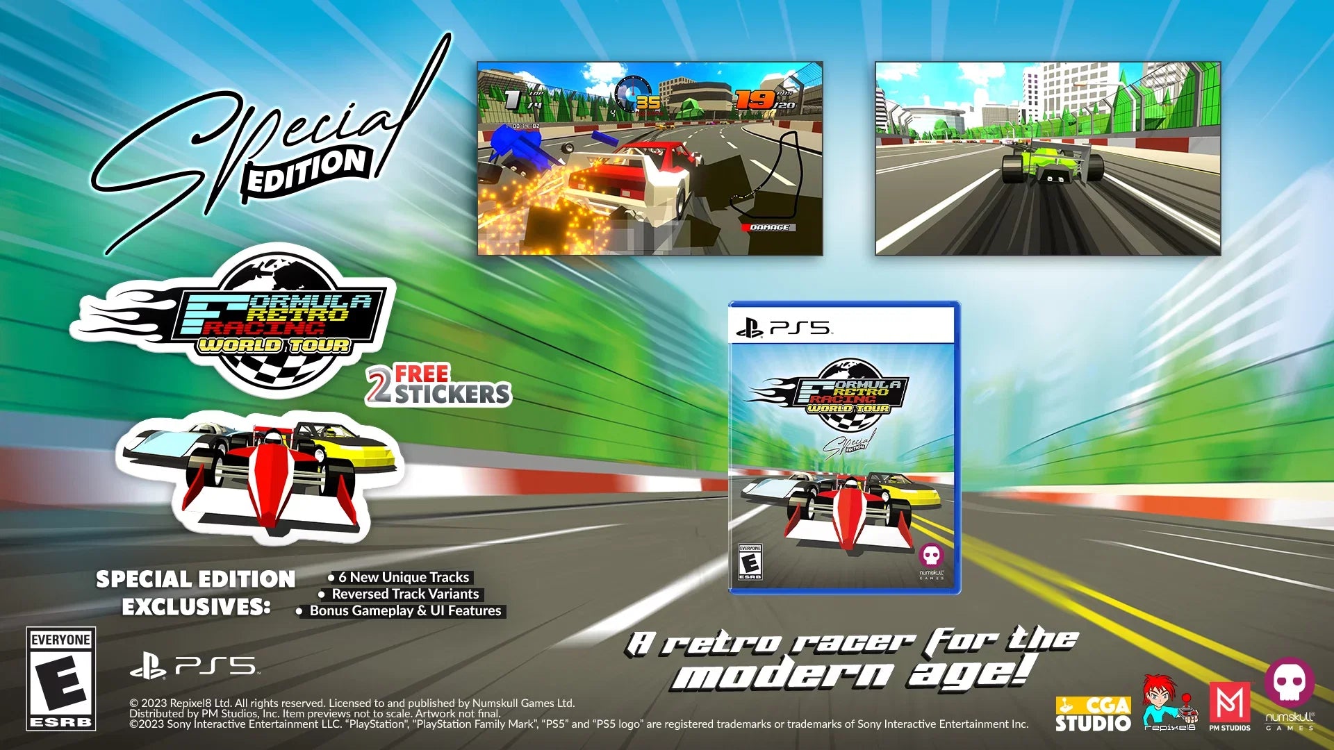 Formula Retro Racing: World Tour - Special Edition, PlayStation 5
