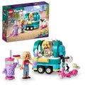 LEGO Friends Mobile Bubble Tea Shop 41733, Fun Vehicle Pretend Play Set with Mini-Dolls and Toy Scooter for Girls and Boys Ages 6 Plus