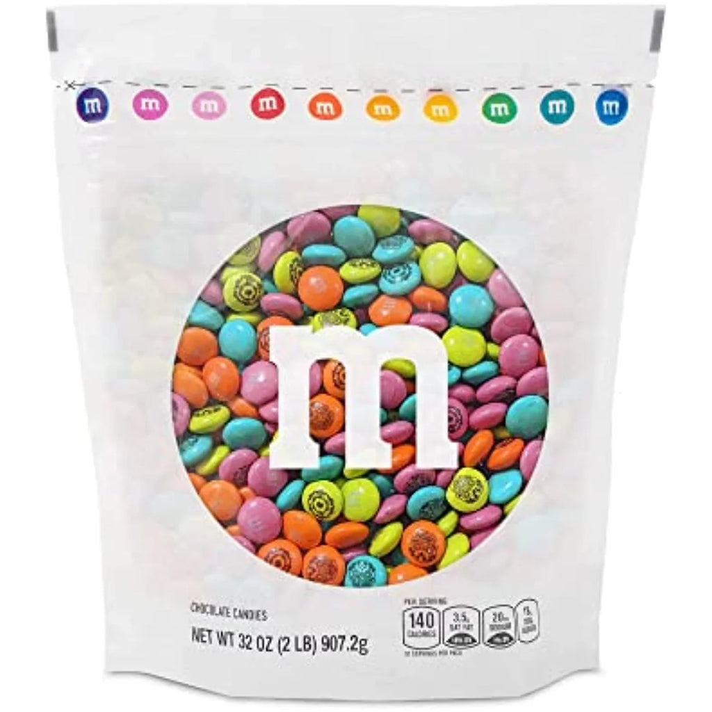 M&Ms Pre-Designed Cinco De Mayo Milk Chocolate Candy - 5Lbs Of Bulk Candy In Resealable Pack For Cinco De Mayo Party, Party Favors And Sweet Stuff For Diy Party Decorations