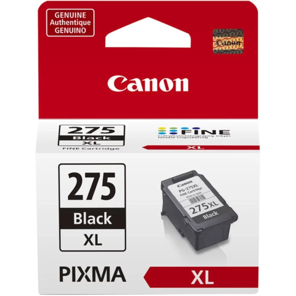 Canon PG-275XL Black and CL-276XL Color Ink Cartridge (Black, Cyan, Magenta and Yellow)