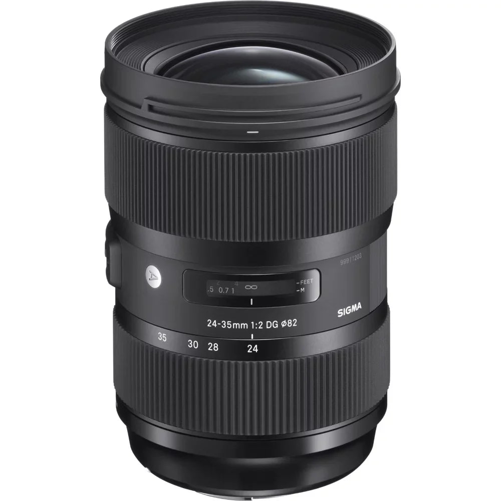 Canon EOS 5DS R 50.6MP Digital SLR Camera (Body Only) with Lens Power Bundle, Includes, Sigma 24-35mm Standard-Zoom Lens, Multicoated UV Protective Filter & 2x LP-E6 Batteries