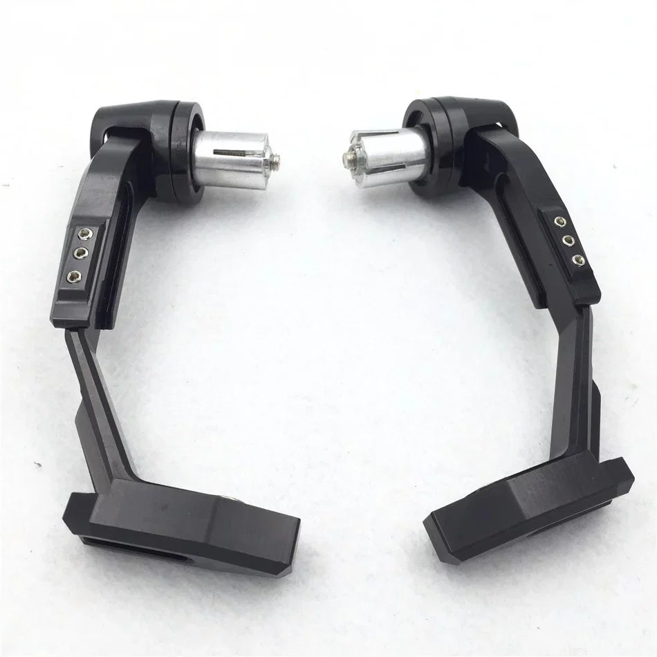 HTT-MOTOR Motorcycle Adjustable Length Angel Black Total CNC 7/8"(22mm) Proguard Pro Brake Clutch Levers Protect Guard For Suzuki GSX GSXR Hayabusa RM DR Kawasaki Ninja Aprilia Climber
