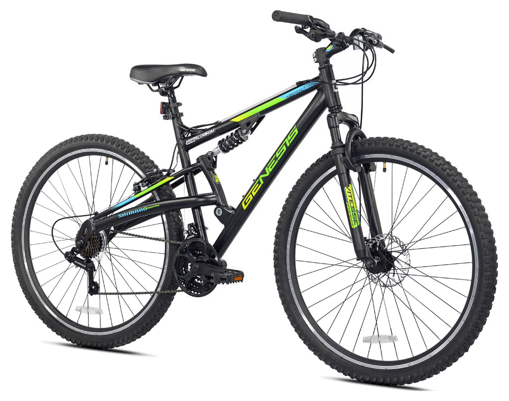 Genesis 29" Abstract Men's Mountain Bike, Black