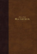 Nbla Biblia de Estudio Macarthur, Leathersoft, Café, Interior a DOS Colores, Con Índice (Other)