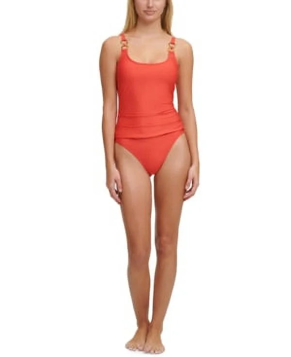 DKNY PARADISE Classic Tank One-Piece Swimsuit, US 10