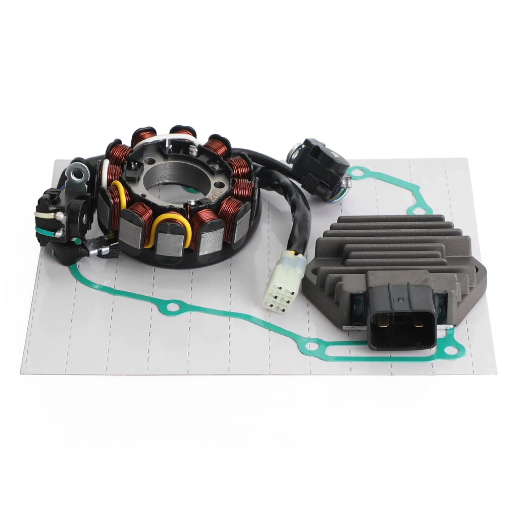 Magneto Stator+Voltage Rectifier+Gasket For Honda CRF 450 R CRF450R 2010-2012