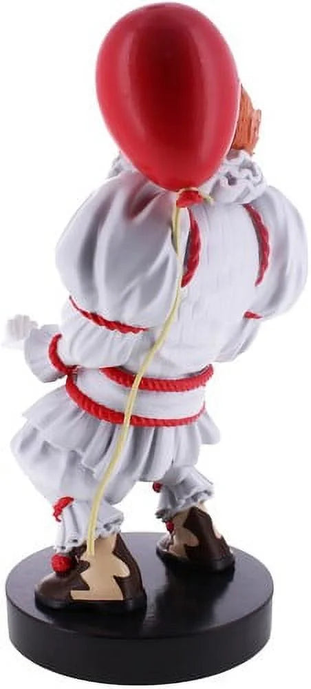 Exquisite Gaming: Warner Bros: Pennywise - Original Mobile Phone & Gaming Controller Holder, Device Stand, Cable Guys, IT Licensed Figure