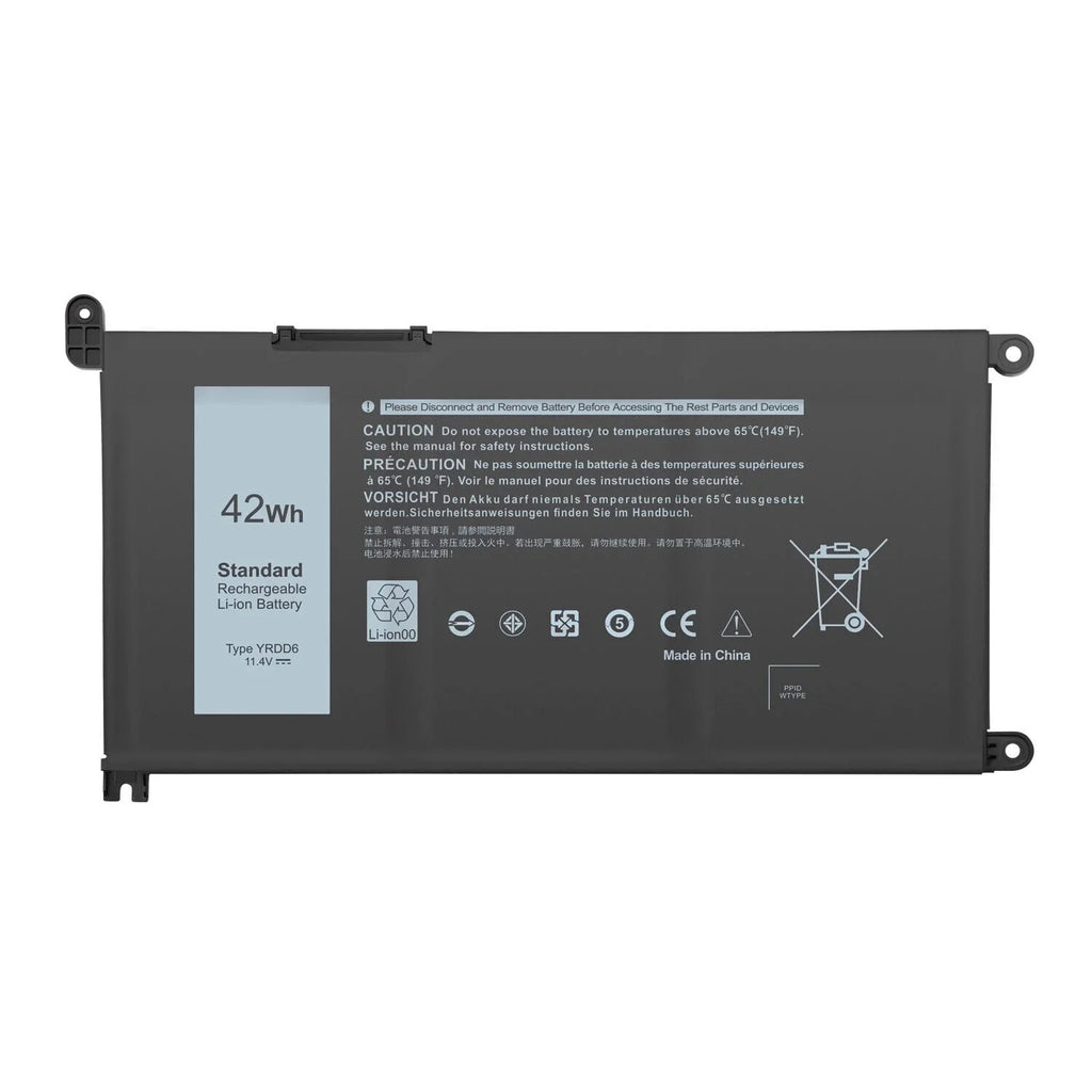New YRDD6 Battery For Inspiron 3582 3593 3793 5493 5585 5593 5480 5590 5594
