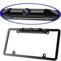 License Plate Frame Backup Camera Night Vision Car Rear View Camera with 8 Bright s 170° Viewing Angle Waterproof