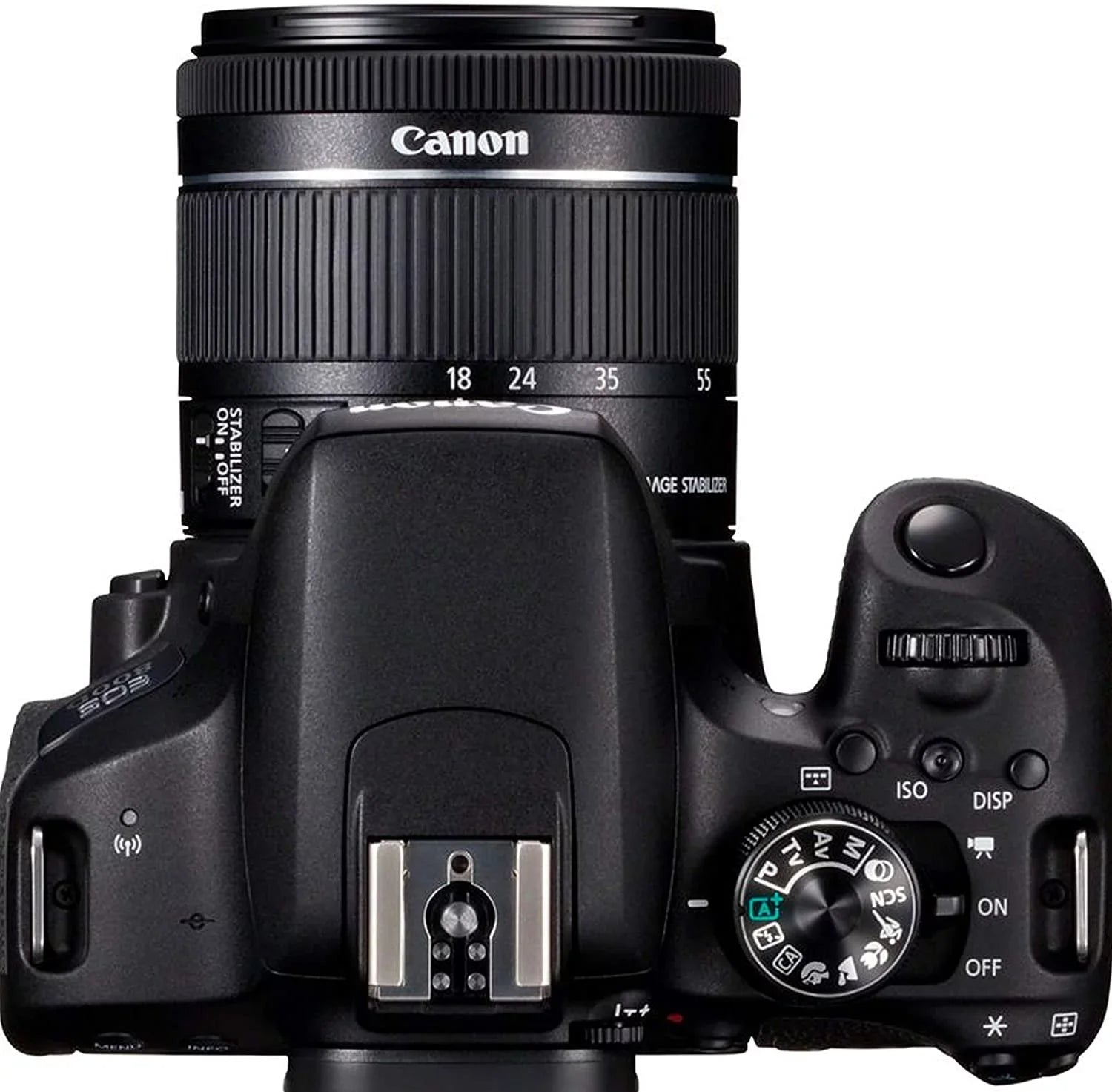 Canon EOS 800D Rebel T7i DSLR Camera w/EF-S 18-55mm F/4-5.6 is STM Zoom Lens + 75-300mm F/4-5.6 III Lens + 128GB Memory + Case + Tripod + Filters 38pc Bundle