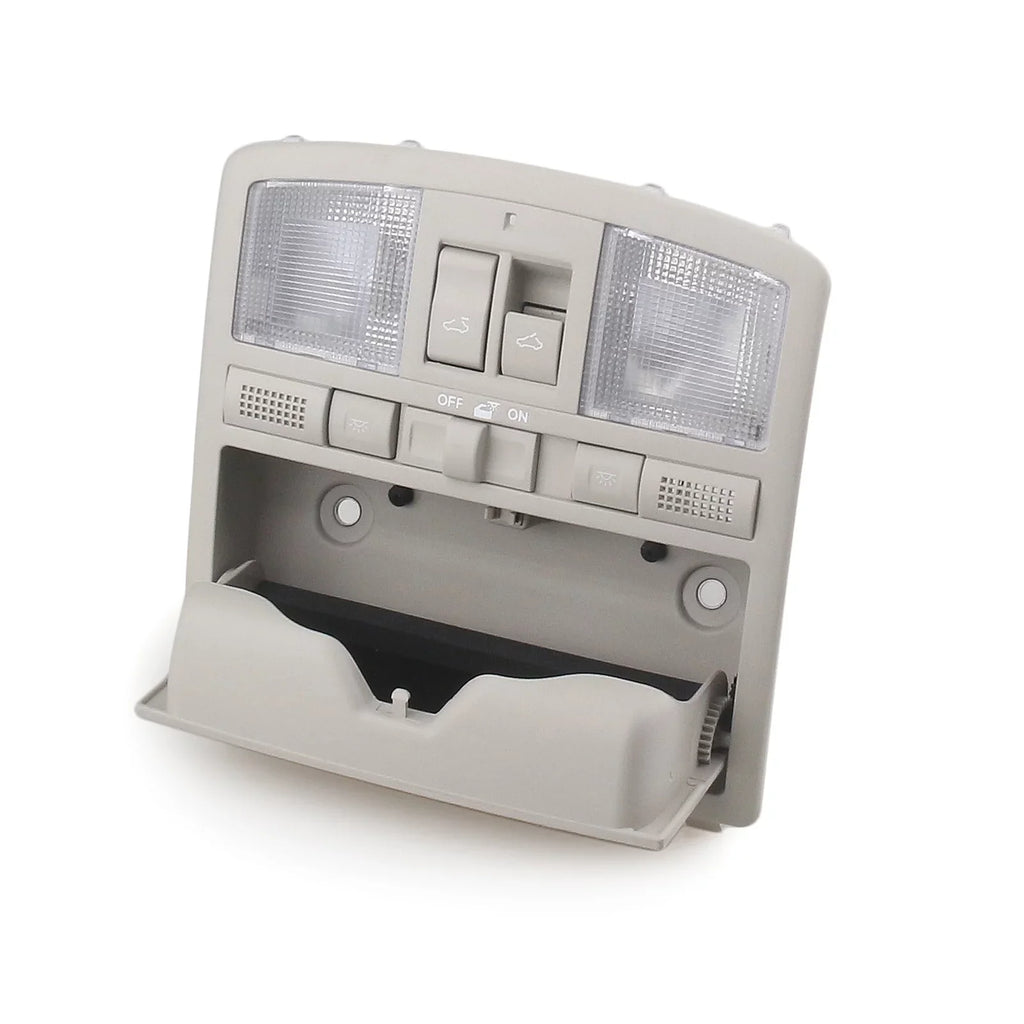 Overhead Console Reading Light w/ Sunroof Switch For Mazda 6 2009-2013 CX-9 2010-2015 Gray