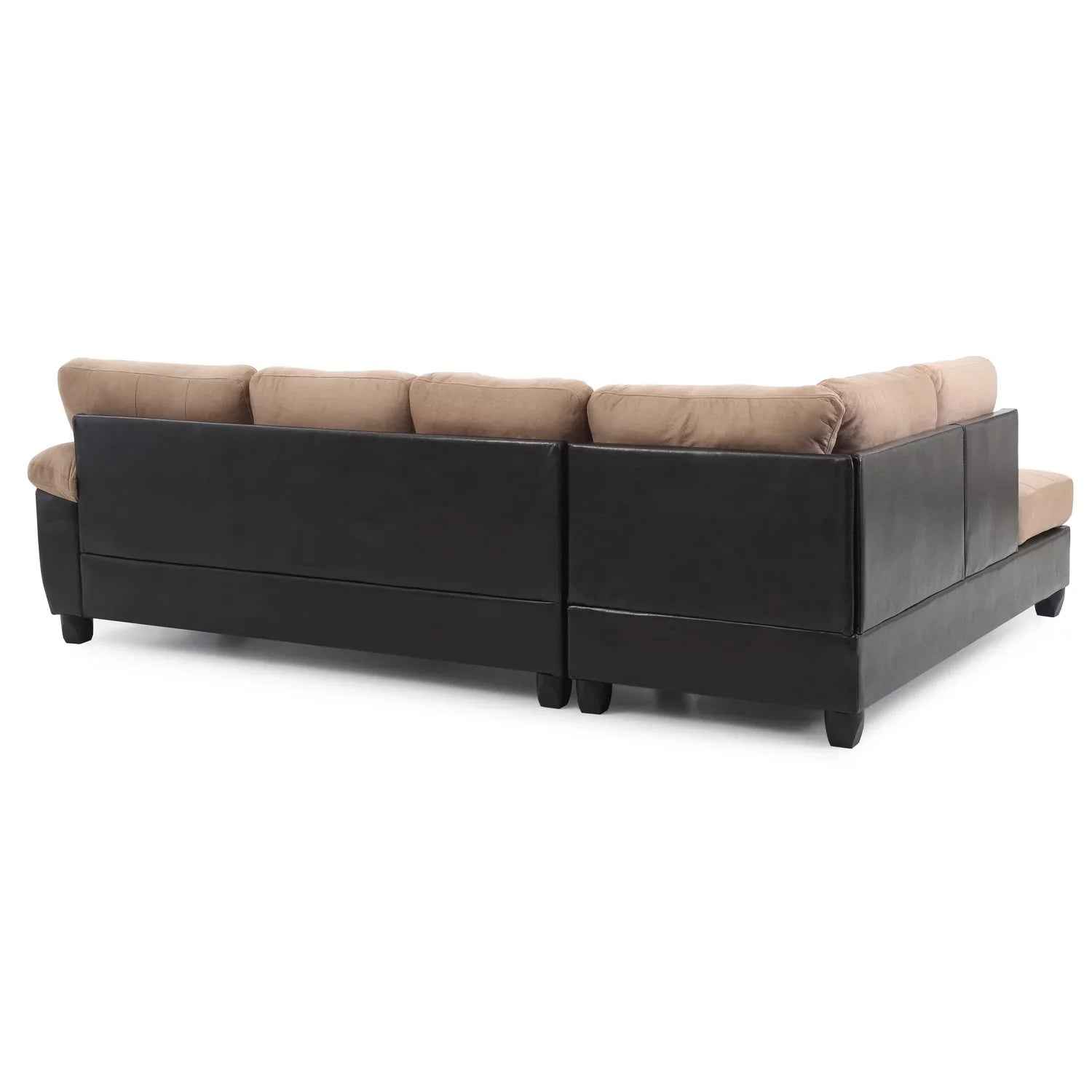 Homestock Retro Renaissance G908B-SC Sectional , Mocha