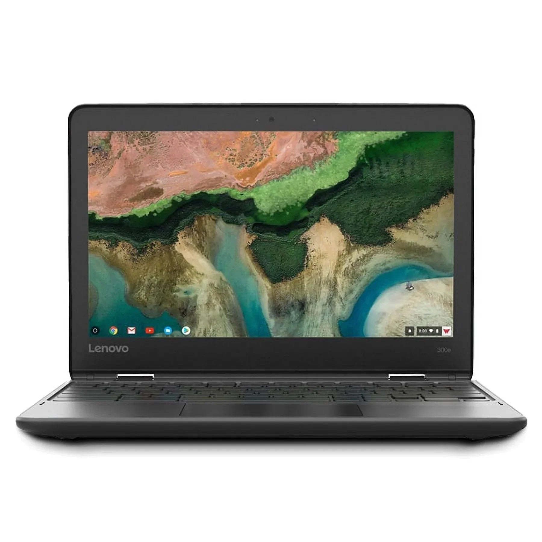 Pre-Owned 11.6" 300e Chromebook Touchscreen LCD 2 in 1- MediaTek M8173C Quad-core 2.1GHz 4GB LPDDR3 32GB Flash Memory Chrome OS Model 81H00000US (Refurbished: Good)