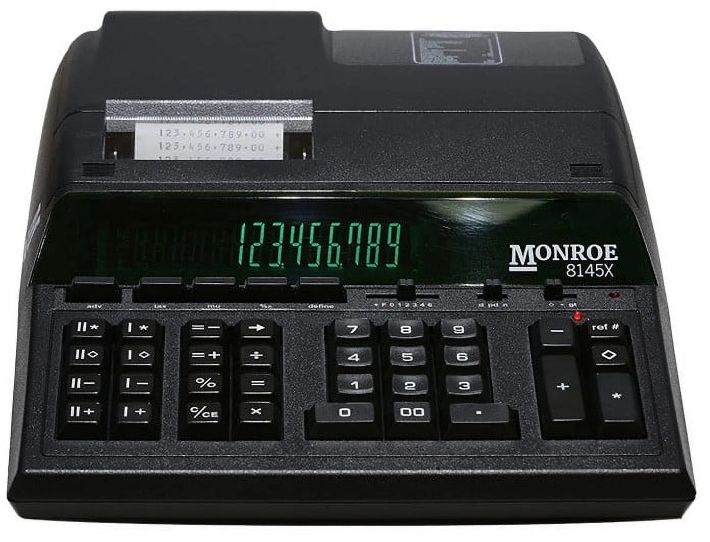 Monroe 8145X 14-Digit Printing Calculator With Large Display for Big Budgets