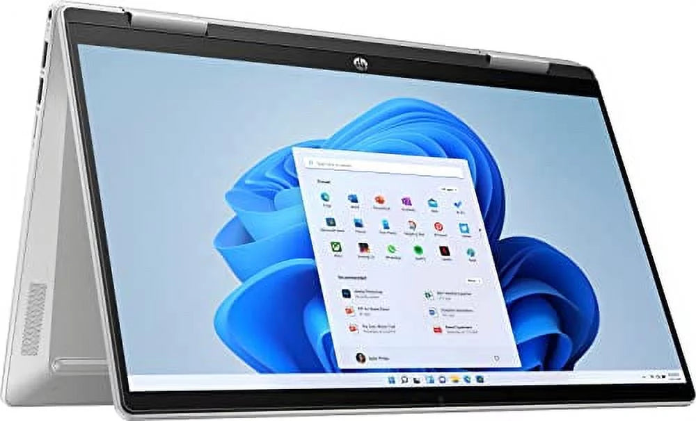 Pavilion X360 2-in-1 Portable computer 2022, 14" FHD IPS Touchscreen Intel EVO Platform 12th Core Core i5-1235U Iris Xe Graphics 8GB DDR4 1TB Solid State Drive, Wi-Fi 6E Backlit KB, FP Reader, Microsoft Windows 11 Pro, COU 32GB USB