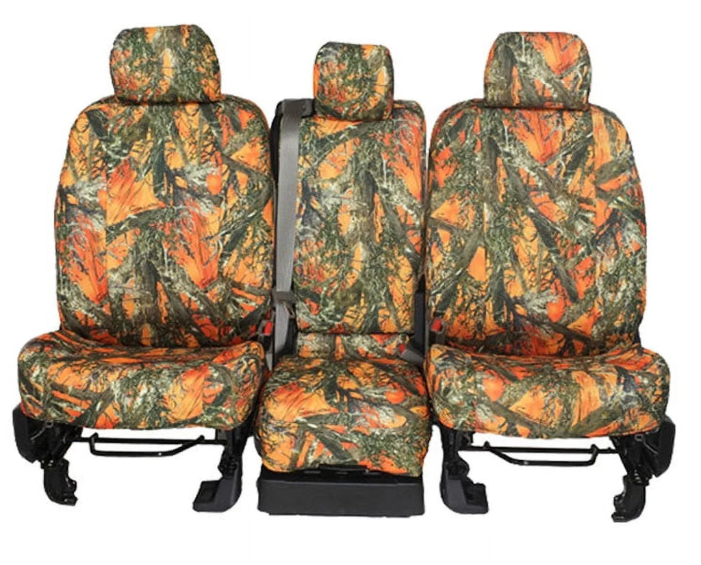 CalTrend Front TRUETIMBER Seat Covers for 1994-1997 Toyota Land Cruiser - TY166-72KA BLAZE Insert and Trim