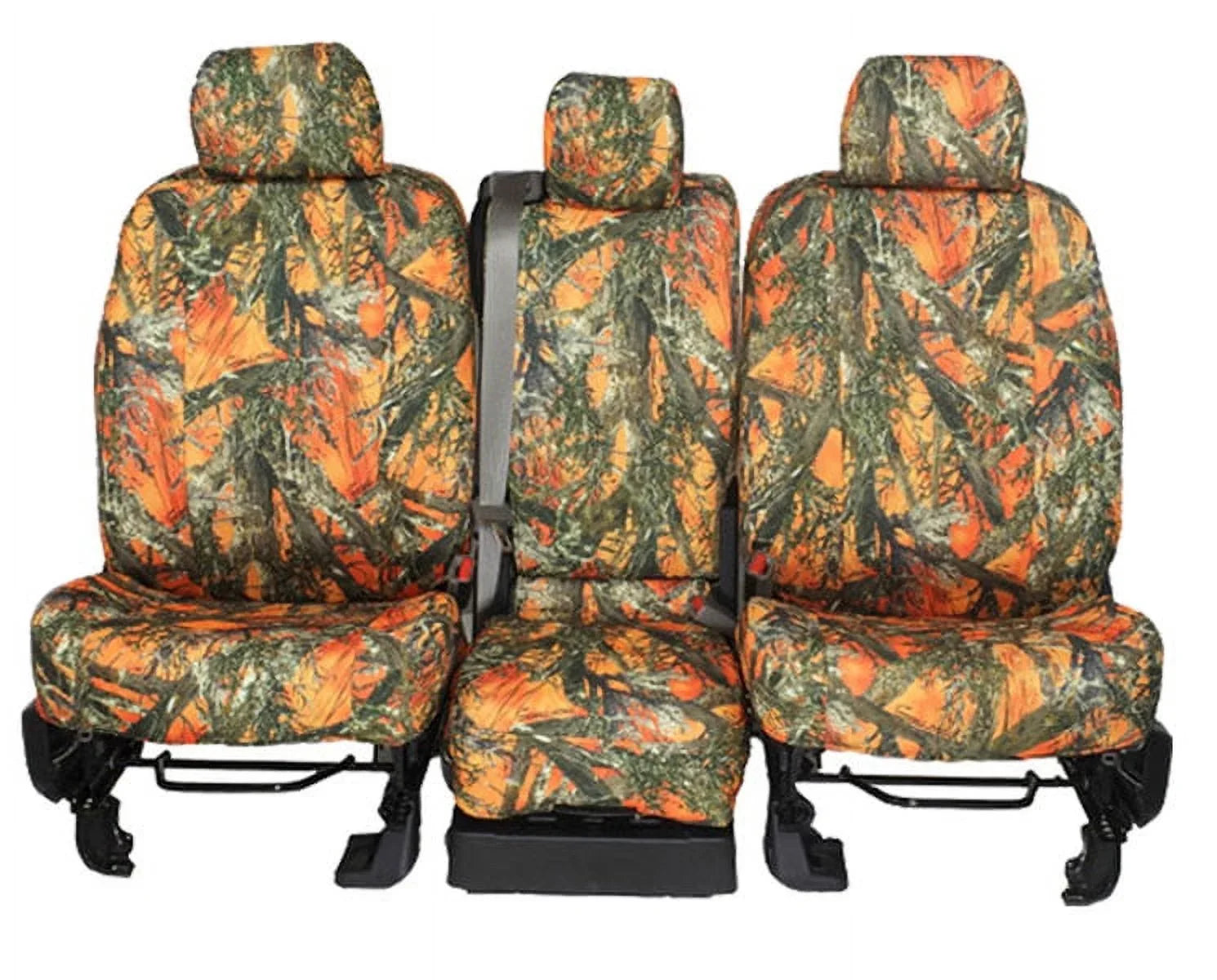 CalTrend Front TRUETIMBER Seat Covers for 1994-1997 Toyota Land Cruiser - TY166-72KA BLAZE Insert and Trim