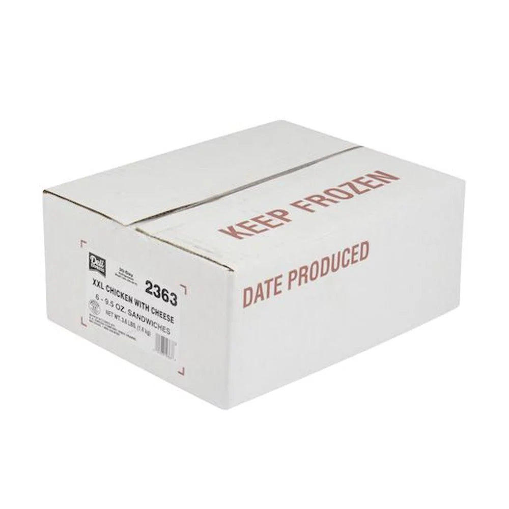 Deli Express XX Large Chicken with Cheese Sandwich -- 6 per case