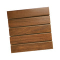 Outdoor Flooring Wooden Flooring Puzzle Interlocking Balcony Flooring Interlocking Deck Tiles for Outside Garden Balcony Walkway Indoor