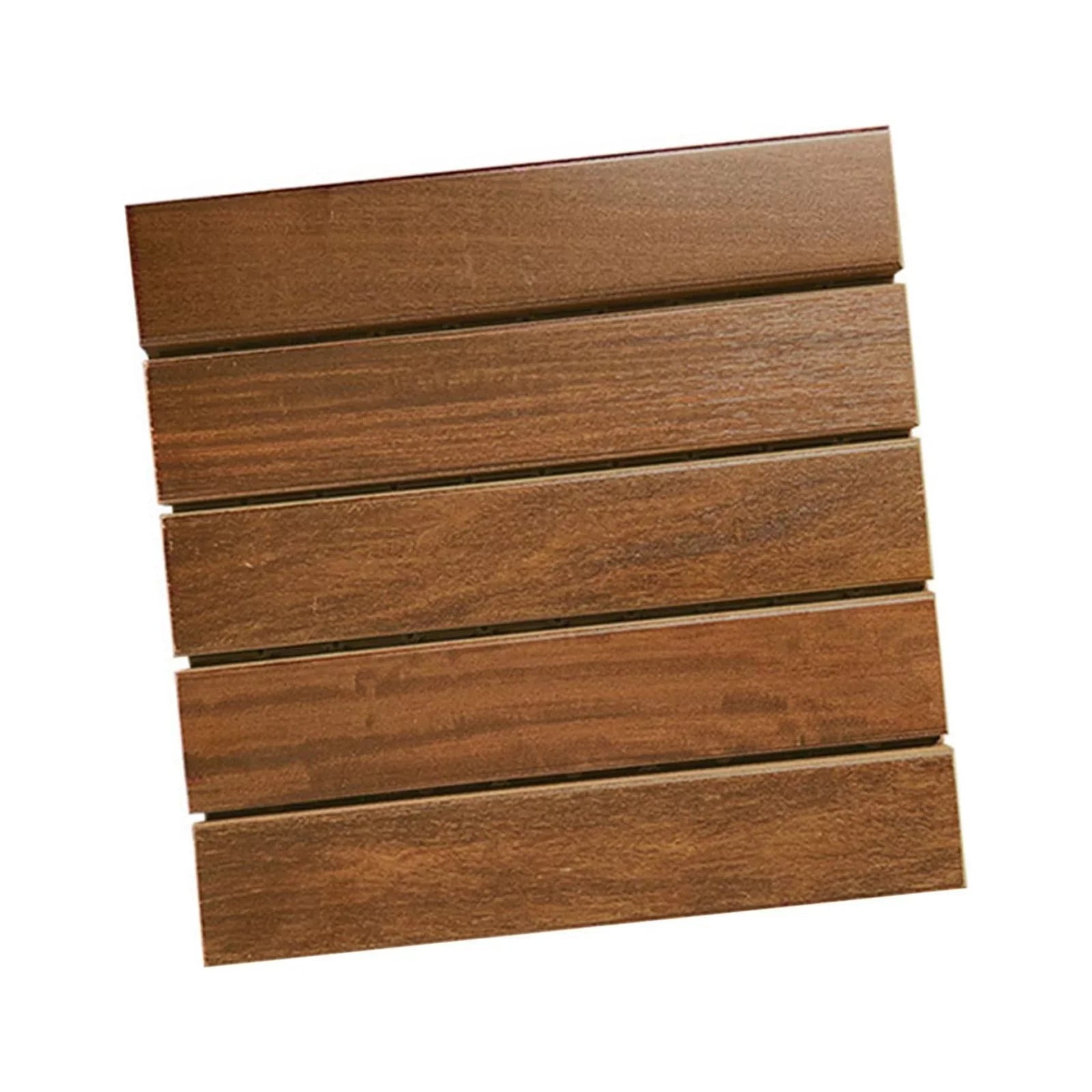Outdoor Flooring Wooden Flooring Puzzle Interlocking Balcony Flooring Interlocking Deck Tiles for Outside Garden Balcony Walkway Indoor
