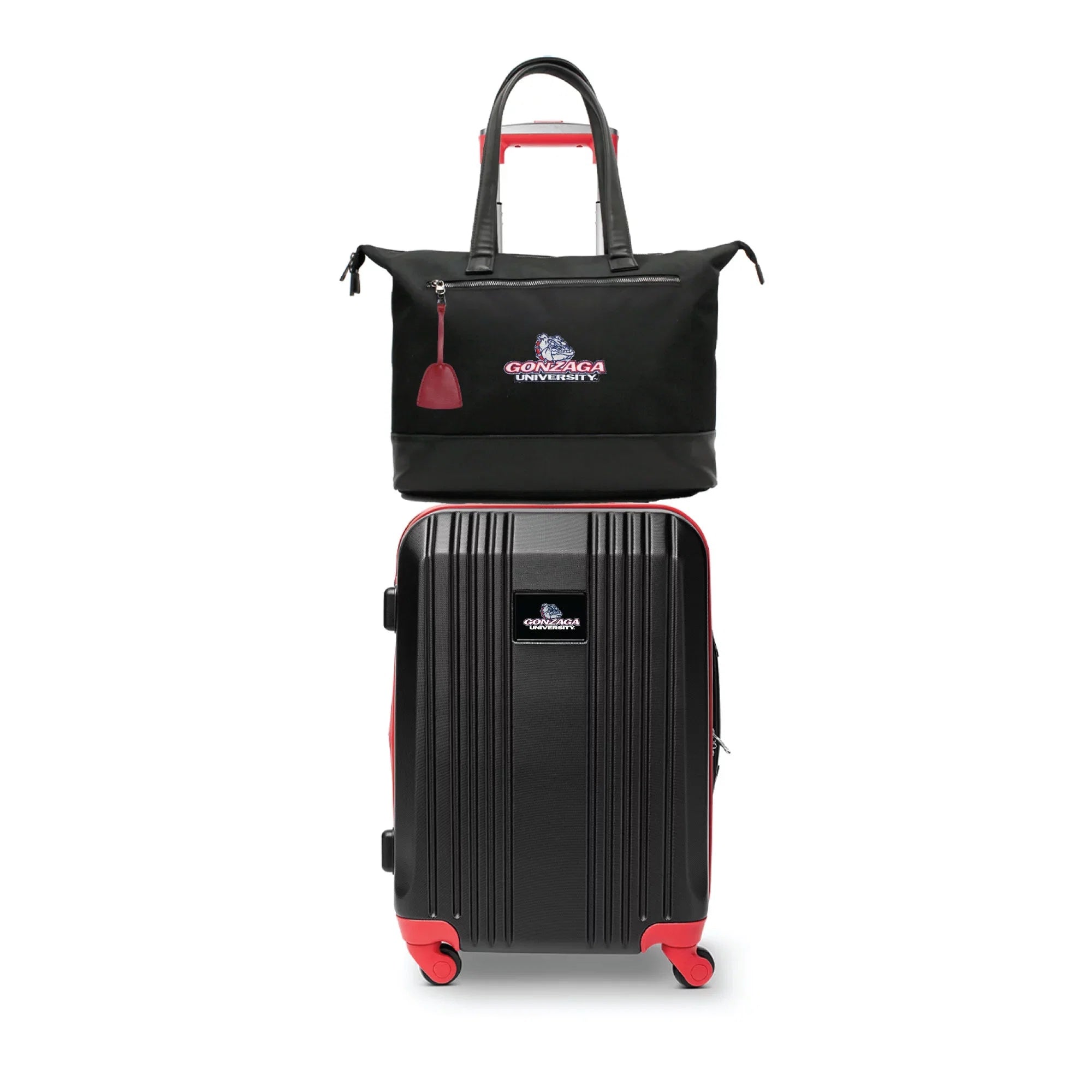 MOJO Gonzaga Bulldogs Premium Portable computer Tote Bag and Luggage Set
