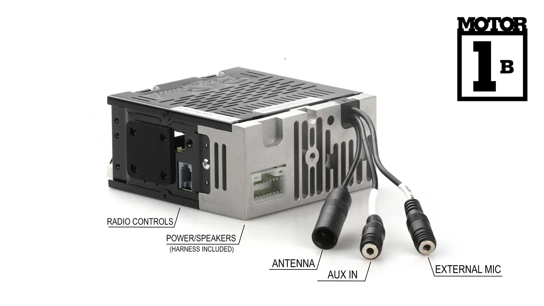 RetroRadio Compatible with 1977-85 Mercury Capri Features Include Bluetooth, AUX, AM/FM LACB-M1-121-03P-73PMC3