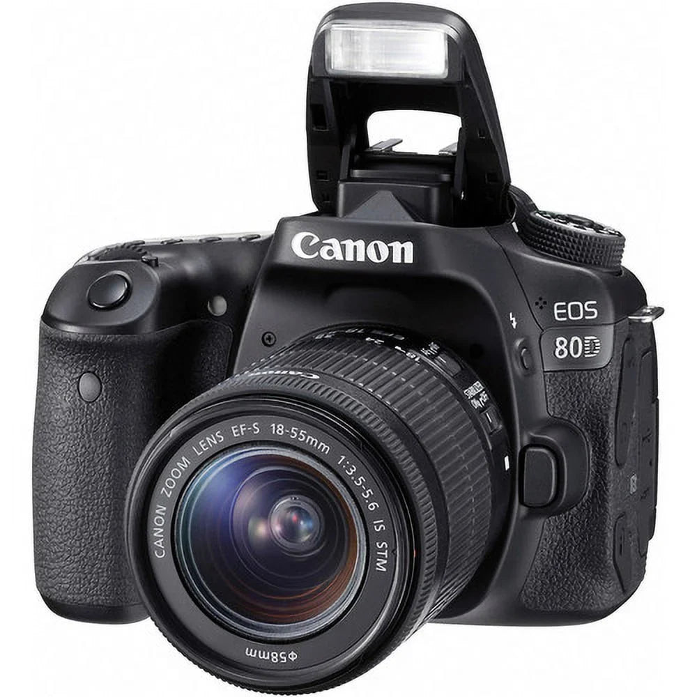 Canon EOS 80D DSLR Camera with 18-55mm Lens + 16GB Expo Advanced Kit