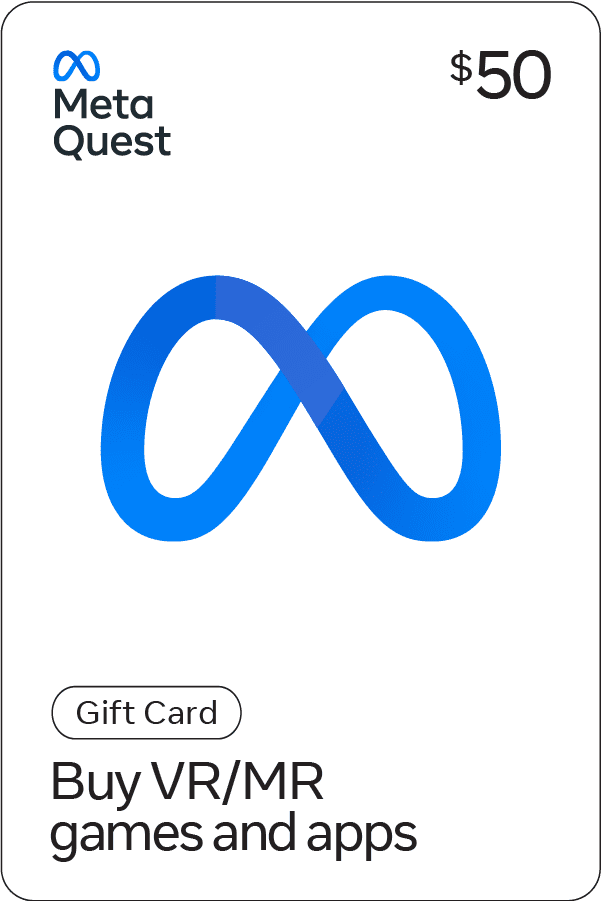 Meta Quest Gift Card 50 - [Physical Card]
