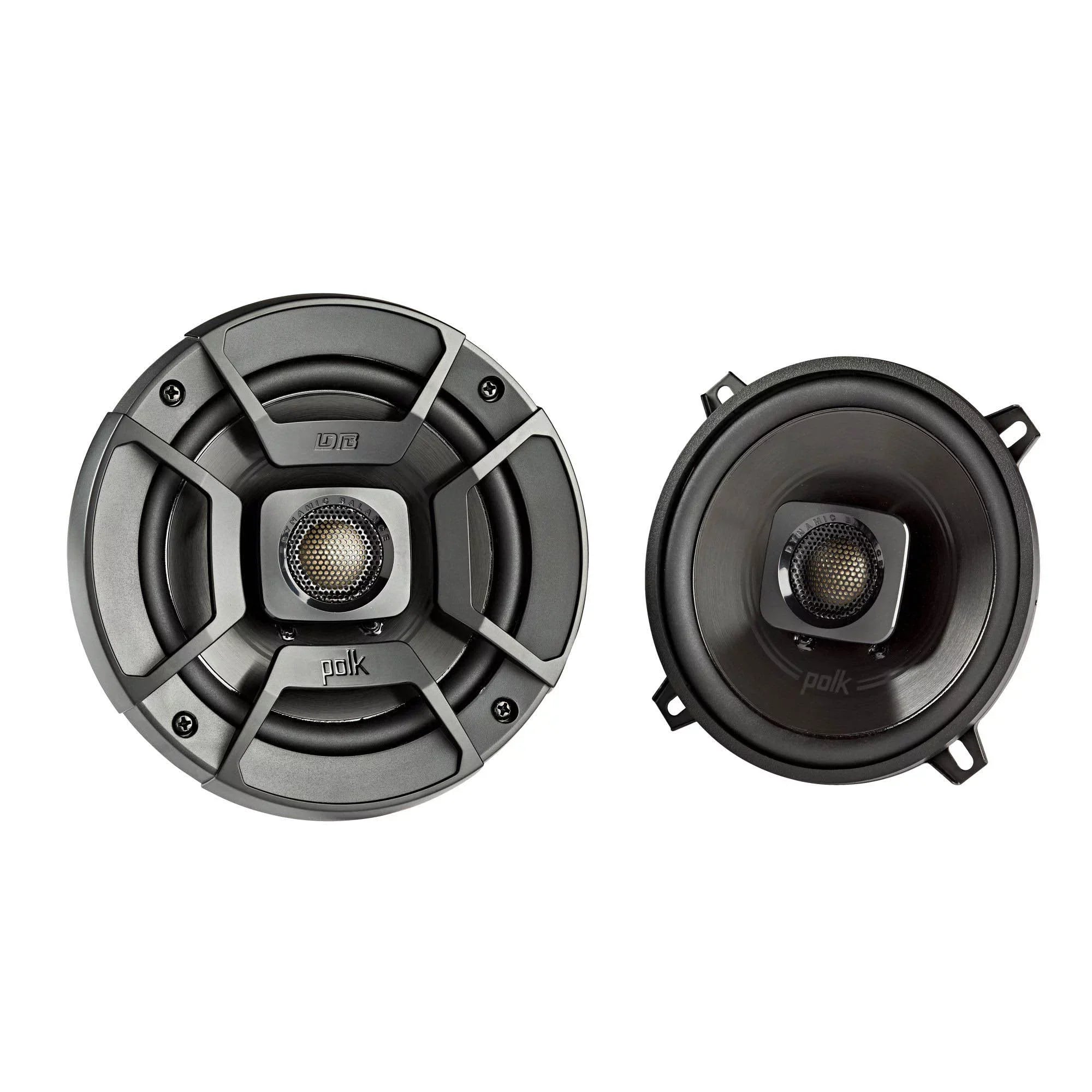 Polk Audio - A Pair Of DB652 6.5" Coaxial and A Pair Of DB522 5.25" Speakers - Bundle Includes 2 Pair