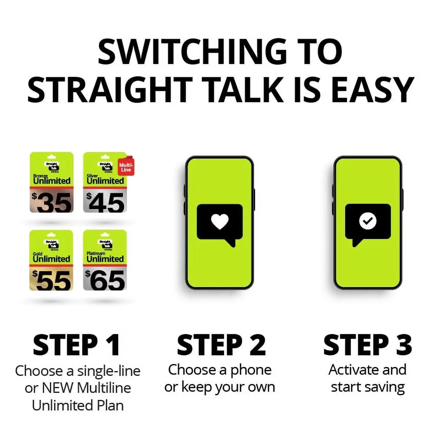 Straight Talk $75 Silver 2-Line Unlimited 30-Day Prepaid Plan + 5GB Hotspot Data + Int'l Calling e-PIN Top Up (Email Delivery)