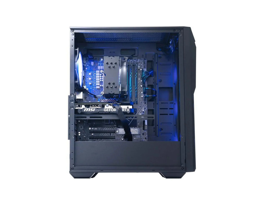 MSI Gaming Desktop Codex R2 B14NUC5-216US Intel Core Core i5 14th Gen 14400F (2.50GHz) 16GB DDR5 1 TB PCIe Solid-state drive GeForce RTX 4060 Windows OS 11 Home 64-bit