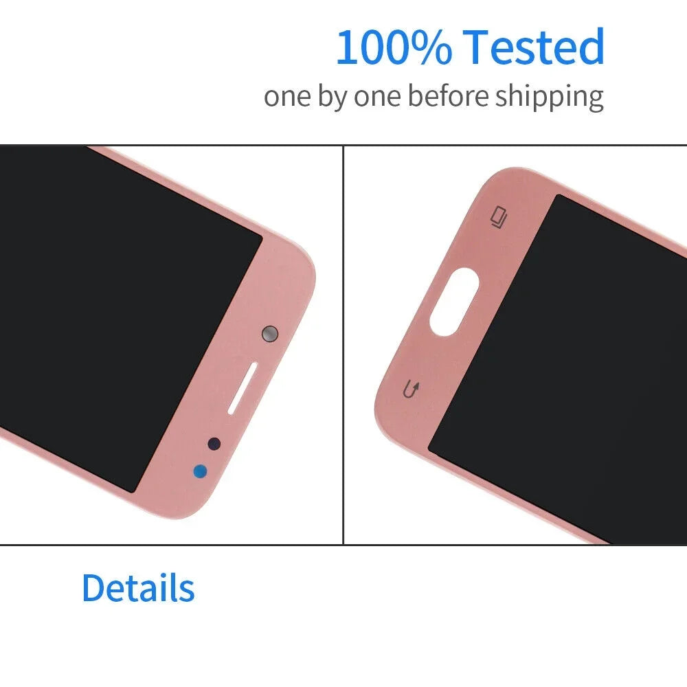 Screen Replacement For SAMSUNG Galaxy J5 Pro 2017 J530 LCD Display Touch Digitizer Assembly Repair Parts(Pink)