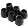 Red Hound Auto 6 Rubber Bumper for Trailer Compatible with Ramp Door Truck 2 Inches Thick Cone Replacement Cargo Stop