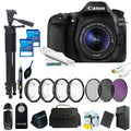 Canon EOS 80D DSLR Camera with 18-55mm Lens + 16GB Expo Advanced Kit