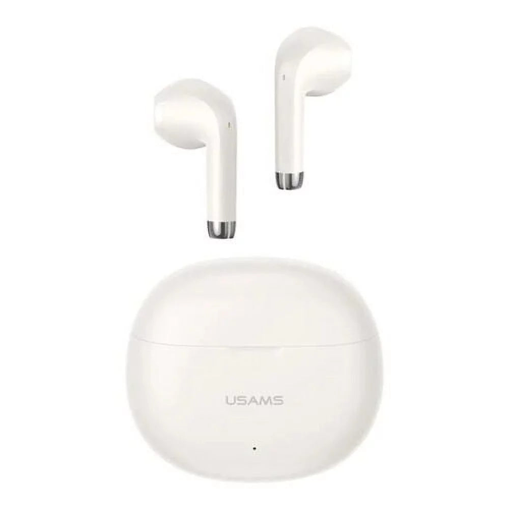 for Sony Xperia 1 IV Wireless Earbuds Bluetooth 5.3 Headphones with Charging Case,Wireless Earphones with Noise Cancelling Mic,IPX4 Waterproof Earphones,Touch Control - White