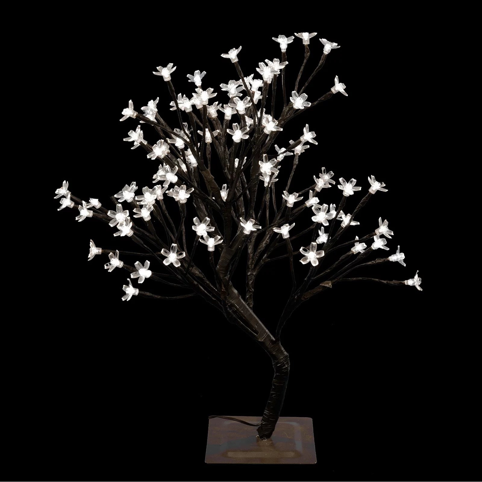 Hi-Line Gift Ltd Floral Lights LED Bonsai Tree, 208-Inch, Pink