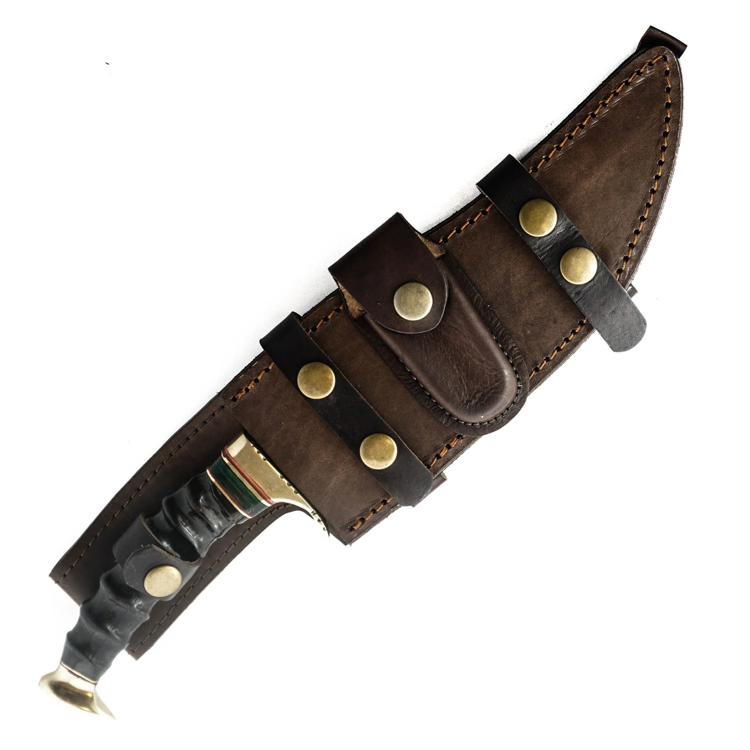 Jungle Hunting Knife- High Carbon Damascus Steel- 13