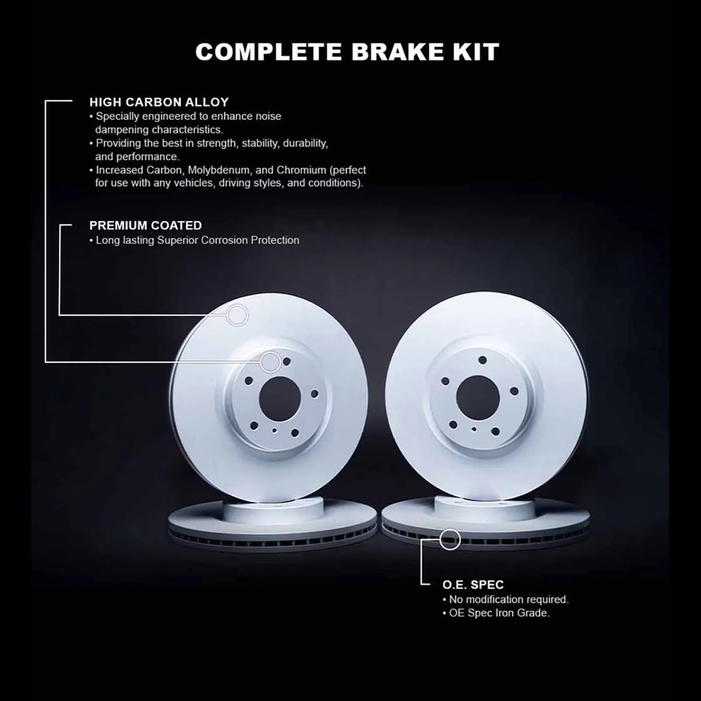 R1 Concepts Wdpn2 20013 R1 Concepts Brake Rotor Carbon Coated Fits select: 2016 ,2021-2022 JAGUAR XF